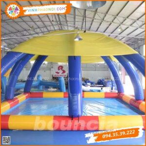 Bể phao có mái che